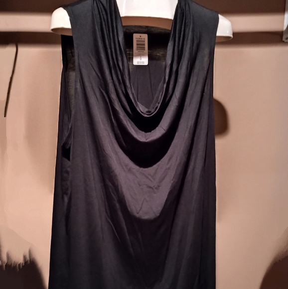 Torrid Studio Tissue Jersey Drape Neck Tank - Picture 3 of 4